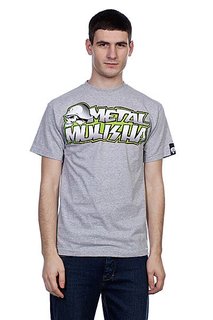 Футболка Metal Mulisha New Paint Heather Grey