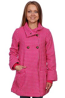 Пальто женское Animal Bouvier Long Coat Pink