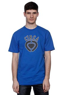 Футболка Circa Mcd Plaid Icon Tee Royal Blue