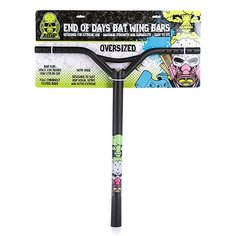 Руль для самоката Mgp Bat Wing Oversize Straight Eod Black/Green 35mm-21 X23