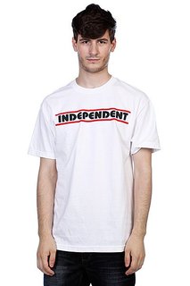 Футболка Independent Line B/C White