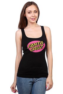 Майка женская Santa Cruz Other Dot Tank Black