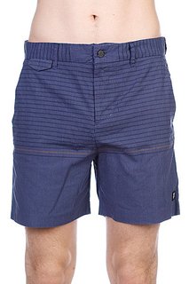 Пляжные мужские шорты Insight Vector Rain Walkshort Black Out Blue