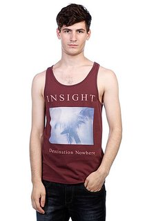 Майка Insight Destination Tank Merlot