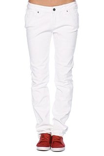 Джинсы узкие женские Zoo York Skinny Fit White