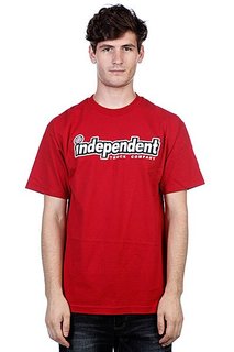 Футболка Independent Outline Cardinal Red
