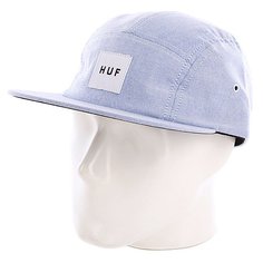 Бейсболка пятипанелька Huf Oxford Volley Blue