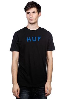 Футболка Huf Original Logo Tee True Black