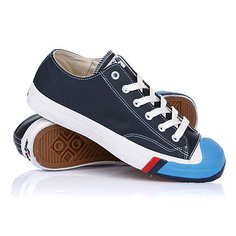 Кеды кроссовки низкие Keds Court King Leather Navy/Blue