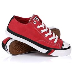 Кеды кроссовки низкие Keds Royal Lo Nubuck Red/Black