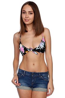 Бюстгальтер женский Stussy Bow Tie Bikini Top Black