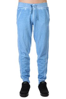 Штаны прямые Urban Classics Ss14 Spray Dye Sweatpants Sky Blue