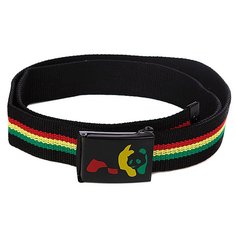 Ремень Enjoi Rasta Panda Web Black