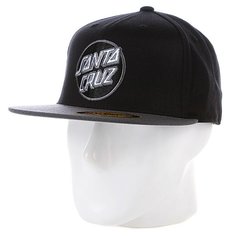 Бейсболка Santa Cruz Classic Dot Ff Black/Grey