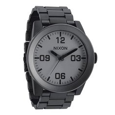 Часы Nixon Corporal SS Matte Black/Matte Gunmetal