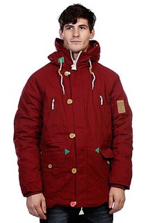 Куртка парка True Spin Alaska Jacket Burgundy/Native