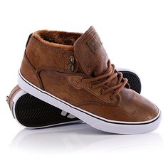 Кеды кроссовки утепленные Globe Motley Mid Dist Brown Fur