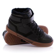 Кеды кроссовки утепленные Globe Superfly-Vulcan Black Fur