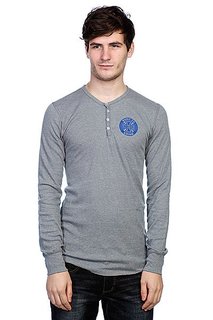 Лонгслив Independent Btg Ring Thermal Henley Melange Navy