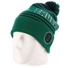 Шапка с помпоном True Spin Baseball Pom Black/Green