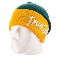 Шапка True Spin Stay True 2 Tone Green/Yellow