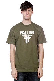 Футболка Fallen Insignia Logo Surplus Green/Dust