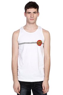 Майка Santa Cruz Classic Dot Tank White