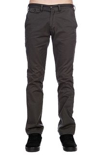 Штаны прямые Zoo York Baxter Chino Charcoal