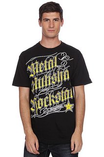 Футболка Metal Mulisha Black Letter Rs Black