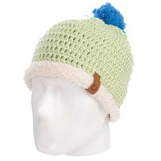 Шапка с помпоном Picture Organic Snowball Beanies Green Light