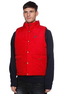Жилет Huf Verses Puffer Vest Navy/Red