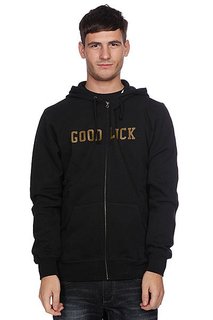 Толстовка Huf Good Luck Zip Hood Black