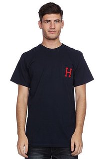 Футболка Huf Classic H Pocket Tee Navy