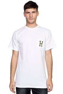 Футболка Huf Classic H Pocket Tee White