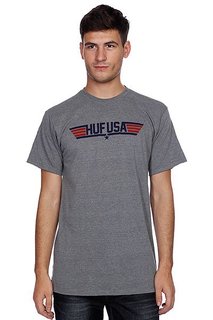 Футболка Huf Top Huf Gray Heather