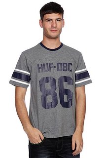 Футболка Huf Wreaking Havoc Football Jersey Gray Heather