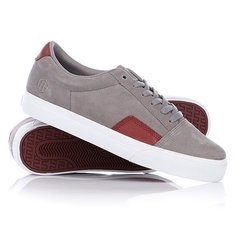 Кеды кроссовки низкие Huf Southern Gray/Wine