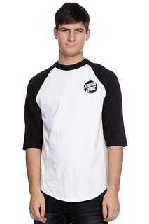 Лонгслив Santa Cruz Other Dot Raglan White/Black/Silver