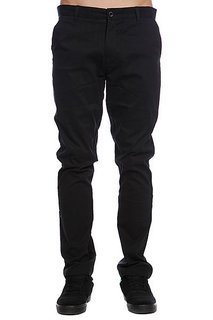 Штаны прямые Enjoi Boo Khaki Slim Chino True Black