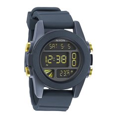 Часы Nixon Unit Steel Blue/yellow Ano