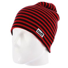 Шапка носок Neff Duo Stripe Red/Black