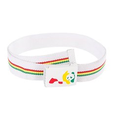 Ремень Enjoi Rasta Panda Web White