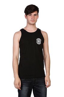 Майка Independent Bauhaus Cross Tank Black