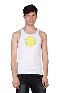 Майка Independent Fountain Tank White/Heather Grey