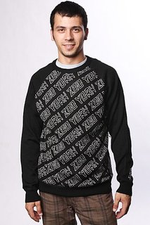 Свитер Zoo York Rock N Roll Sweater Black