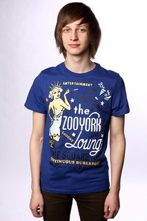 Футболка Zoo York Zoo York Lounge Deep Blue
