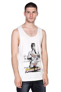 Майка Globe Pleasure Island Singlet Blanc