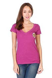 Футболка женская Santa Cruz Other Dot V-neck Lush