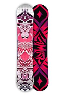 Сноуборд женский Lamar Allure Anti Cam Sidewall White 148