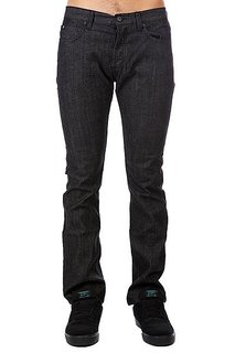 Джинсы прямые Fallen Straight Fit Jean Raw Black